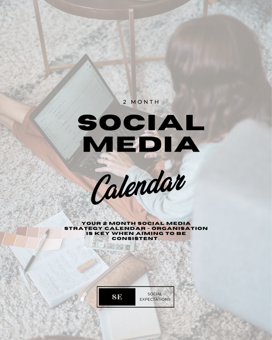 SOCIAL MEDIA CALENDER | TWO MONTH